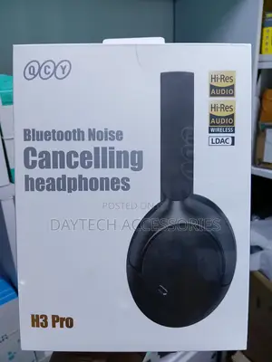 QCY H3 Pro ANC Wireless Headphones – Hi-Res LDAC 50dB ANC.