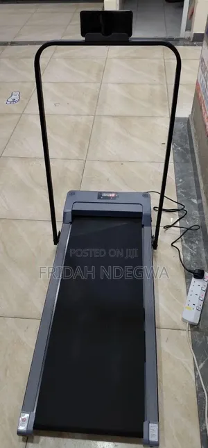 Foldable Remote Controlled Slim Pad Treadmill