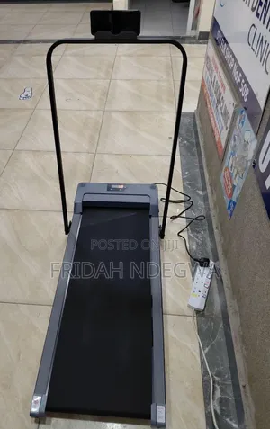 Foldable Remote Controlled Slim Pad Treadmill