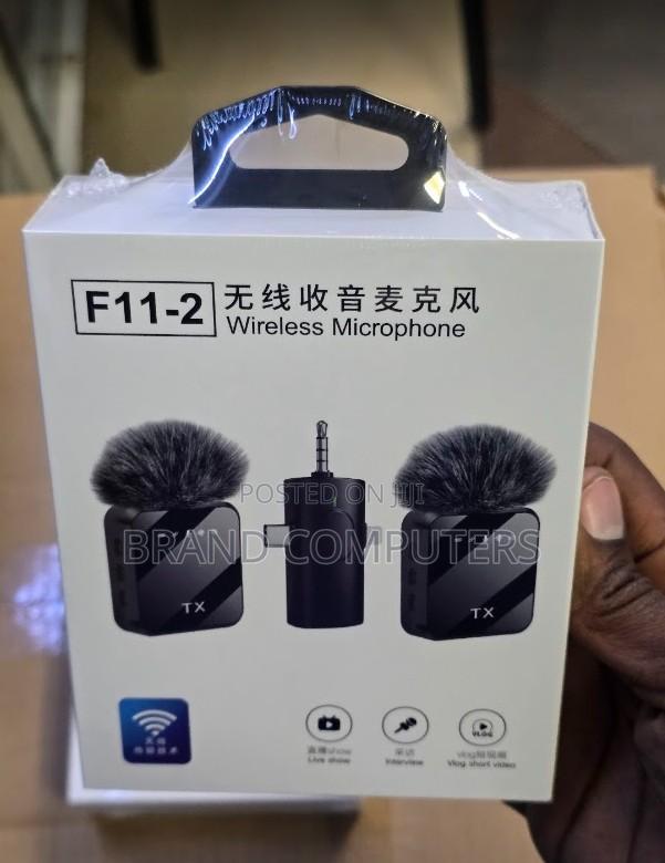 F11-2 3-in-1 Dual Wireless Microphone for iPhone, Type C Phones - main view