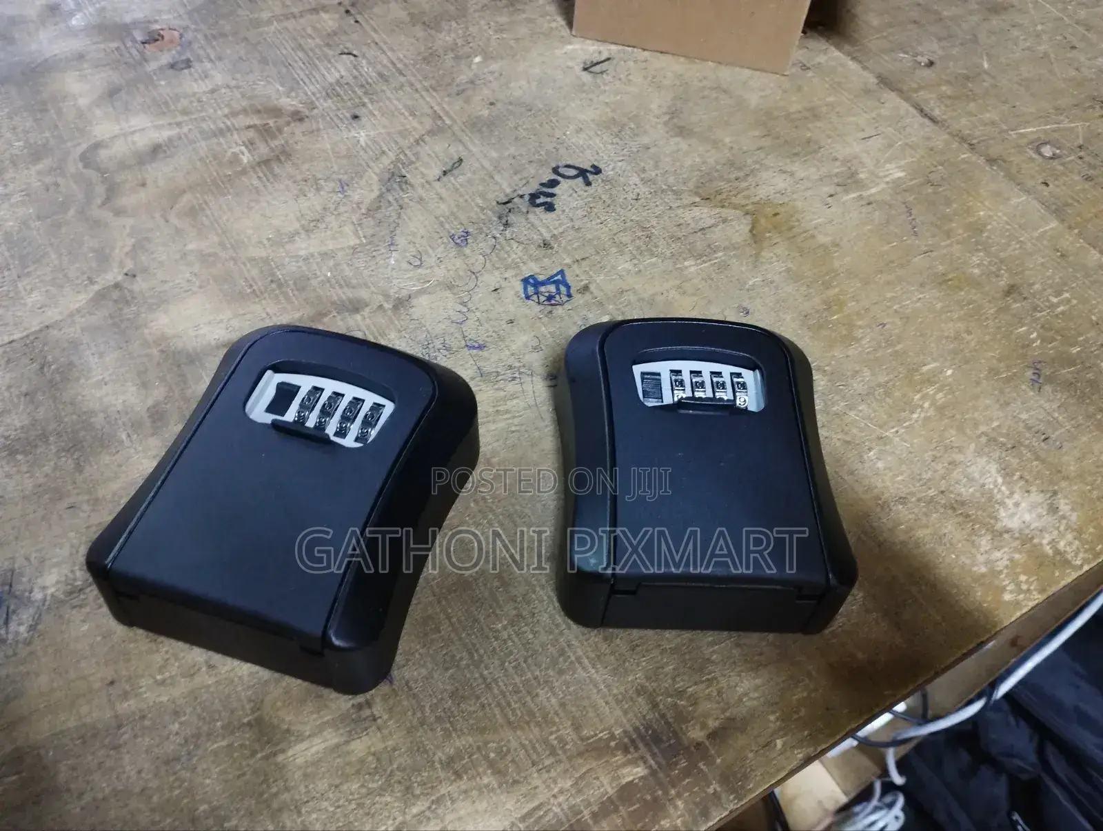 Strong Metal Security Lock Box for Money, Documents & Keys