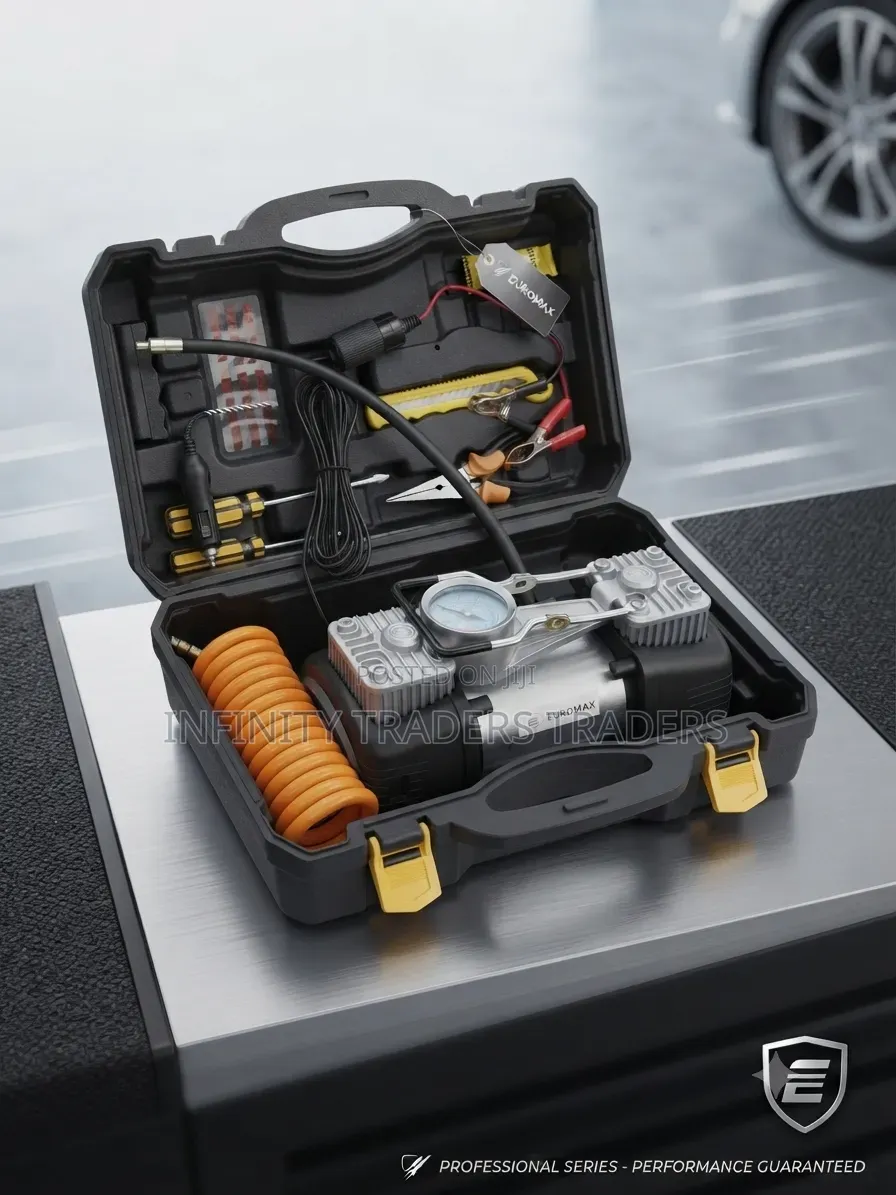 Portable 2-Cylinder Portable Air Compressor