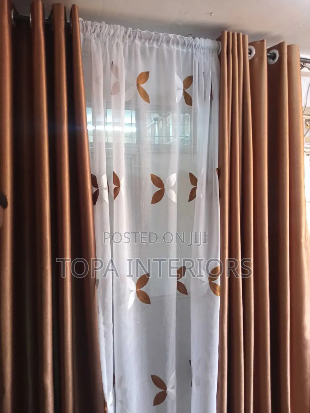 All Rooms Brown Curtains