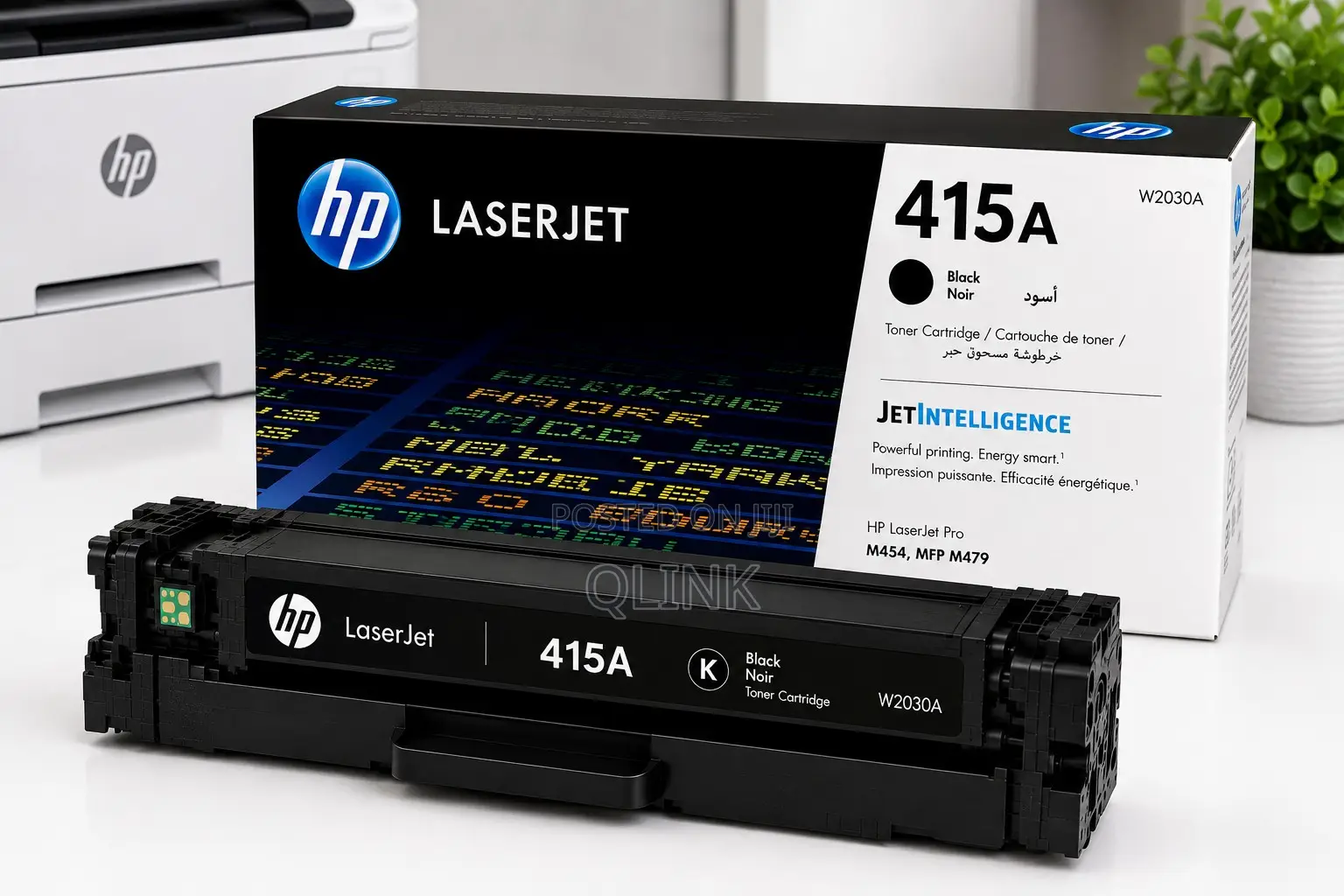 HP 415A Black Original LaserJet Toner Cartridge - W2030A