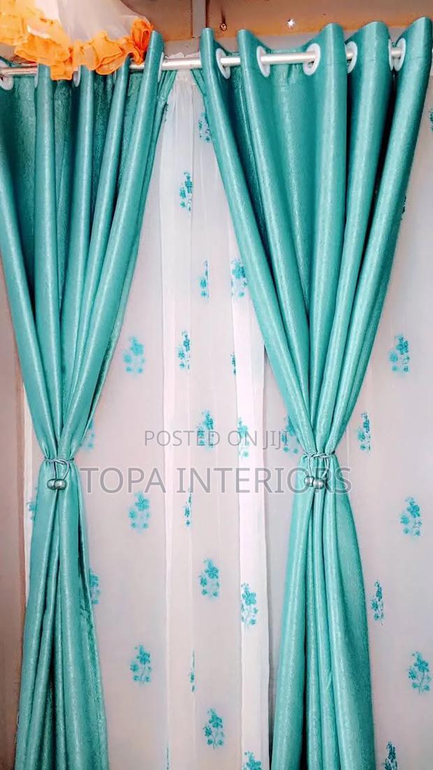 All Rooms Window Curtains With Rings - thumbnail 2