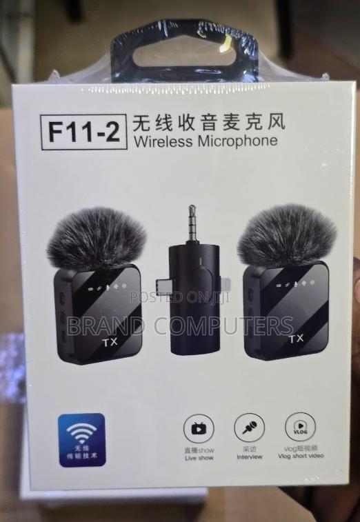F11-2 Wireless Microphone for iPhone, Android, and Cameras - main view
