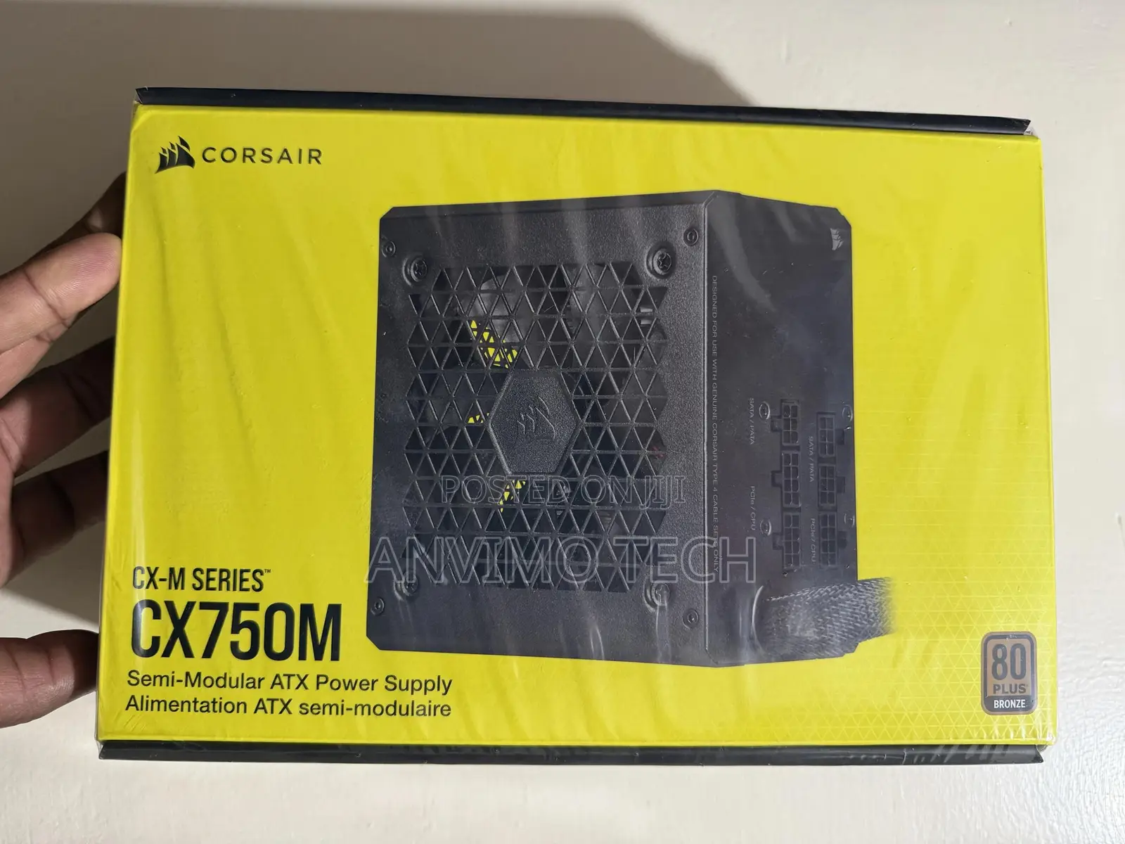 Corsair Cx-M Cx750m 750 W Atx 80+ Bronze Certified Semi-Modular Psu