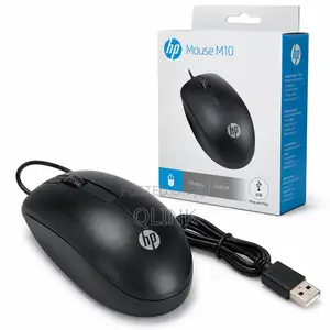 HP USB Mouse M10 Black - 6cb80pa