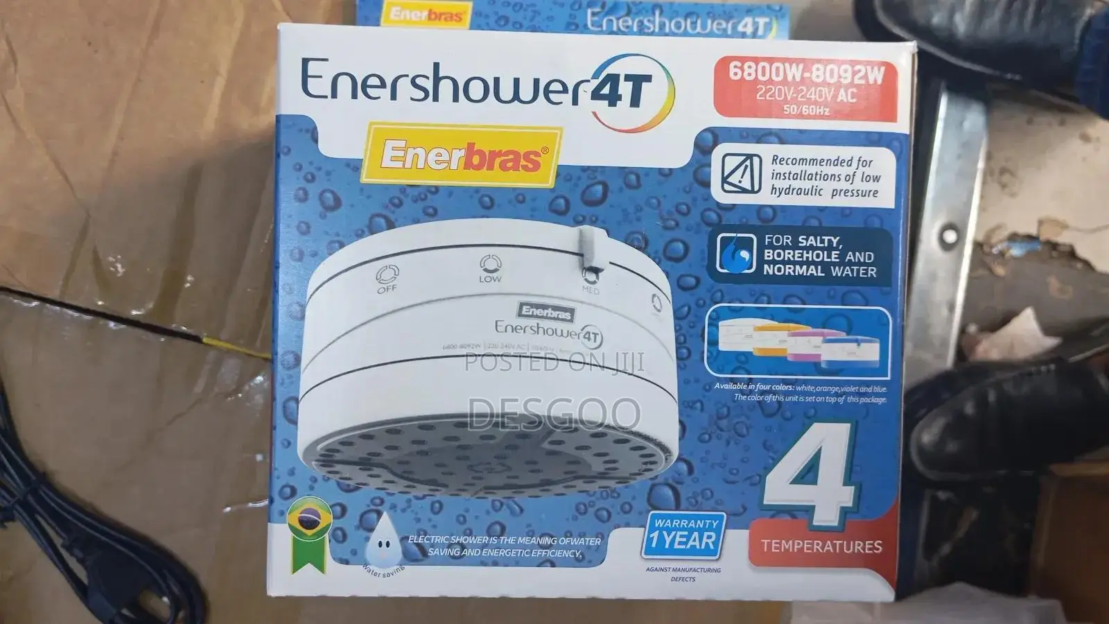 Enershower 4t Instant Shower