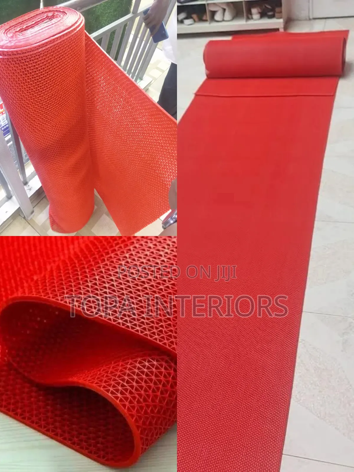 Porous Bathroom Antislip Rubber Mats and Outdoor Runners