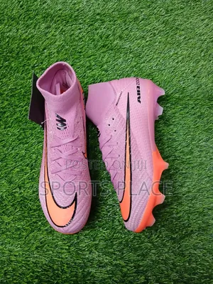 Kids Air Zoom Ankle Football Boots