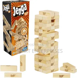 Game for Kids Ages 6 and Up Jenga Classic, Children's Game