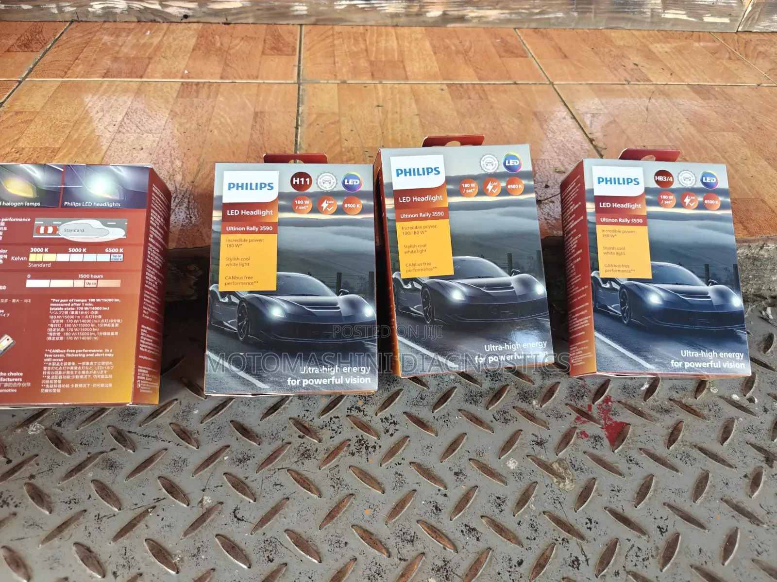 Philips Original Vehicle Led Headlight Bulbs Super Bright High Quality