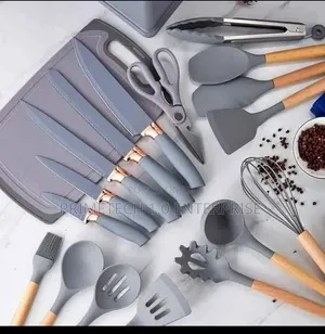 Elegant Silicone Spoons -19pcs