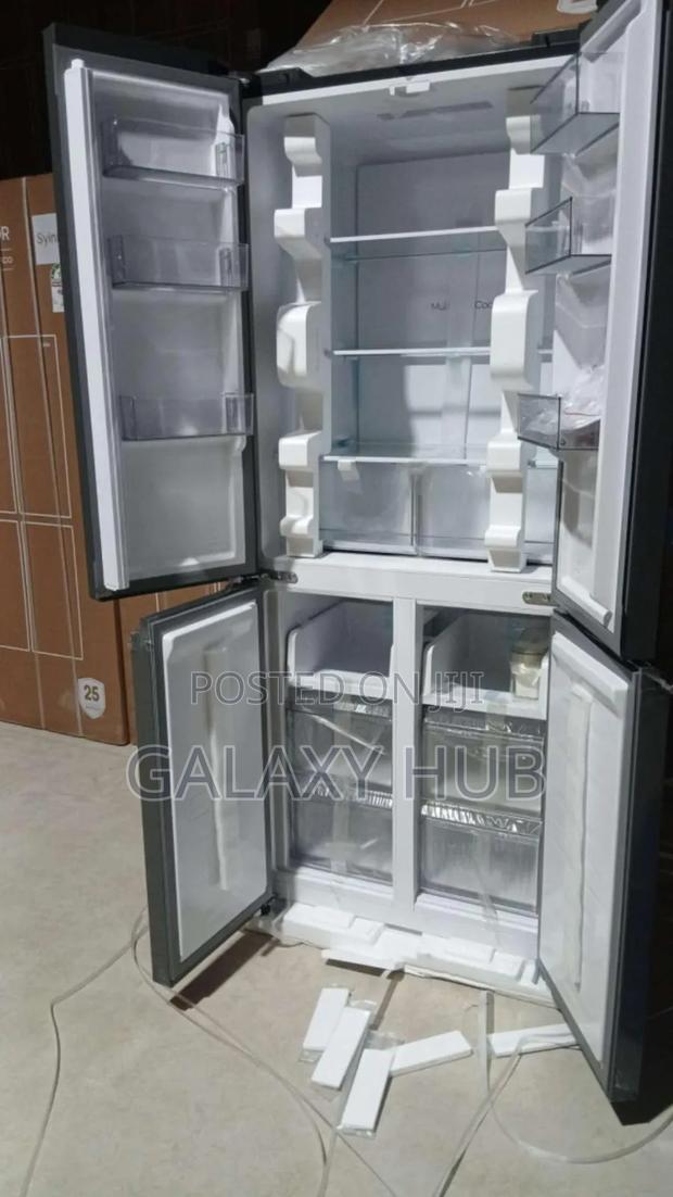 Syinix 421 Litres GLASS FOUR DOOR Refrigerator
