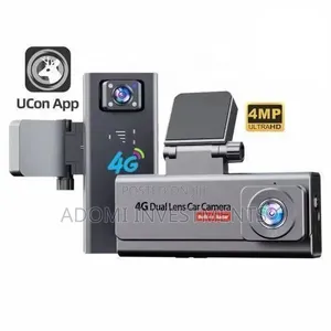 4G SIM Single Lens Car Dash Cam4K Parking ModMonitoring Night Vision