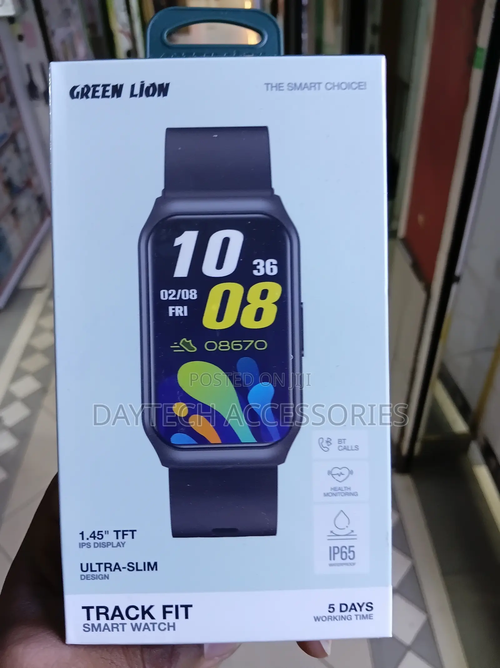 Green Lion Track Fit Smart Watch With 1.45" TFT IPS Display.