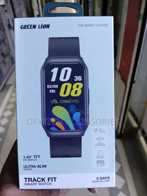 Green Lion Track Fit Smart Watch With 1.45" TFT IPS Display.