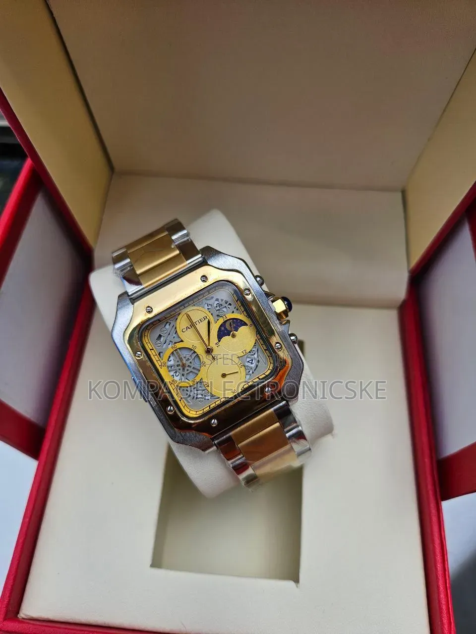 Cartier Gent's Chronograph Executive Designer Fashion Watches