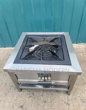 Commercial Stainless Steel Single-Burner Gas Cooker