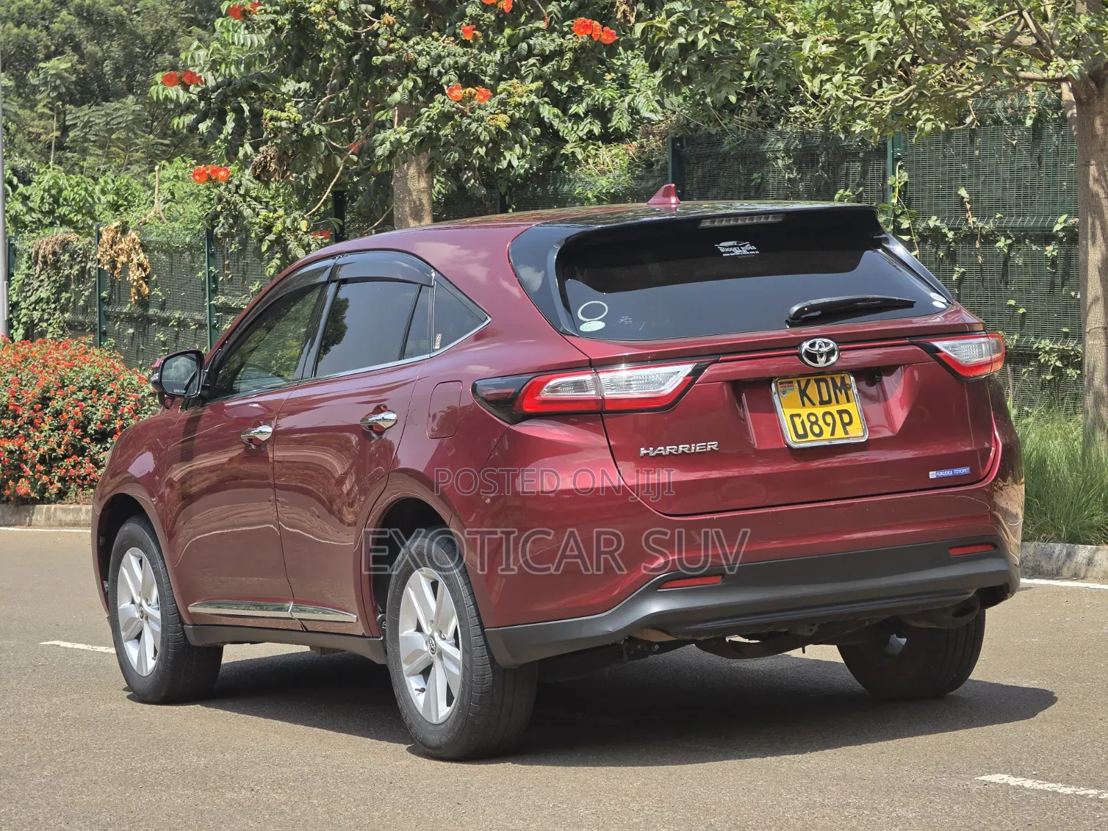 Toyota Harrier 2017 Red