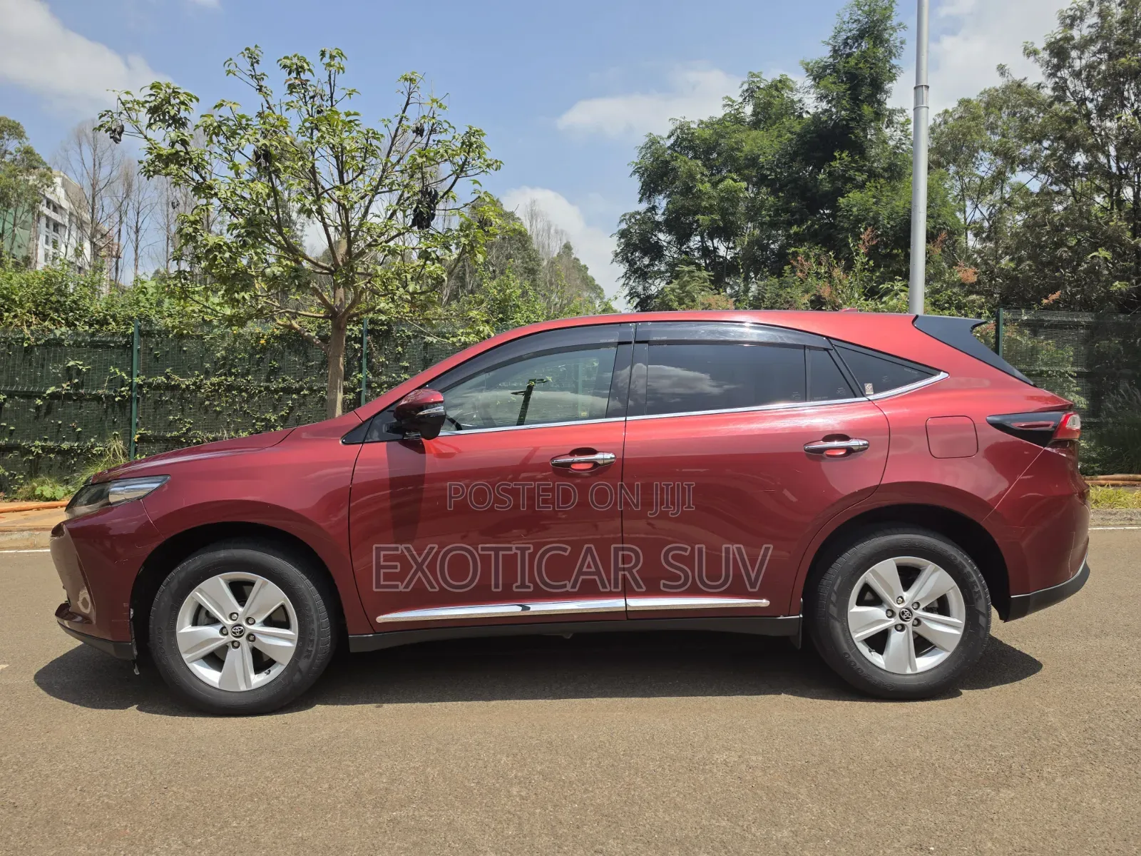 Toyota Harrier 2017 Red