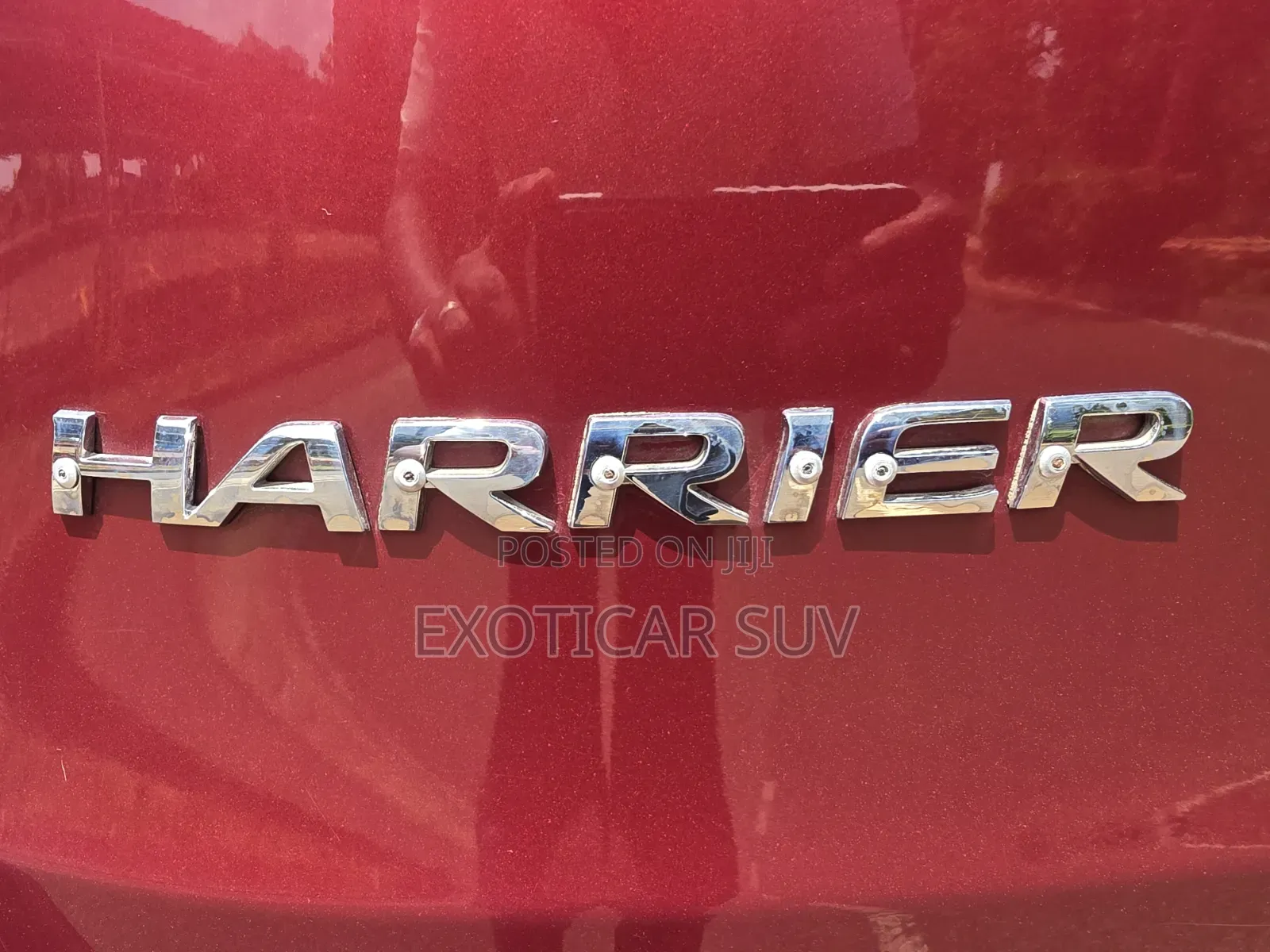 Toyota Harrier 2017 Red
