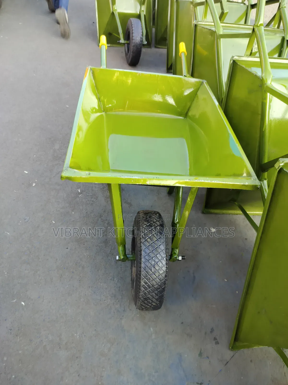 Heavy-Duty Wheelbarrow