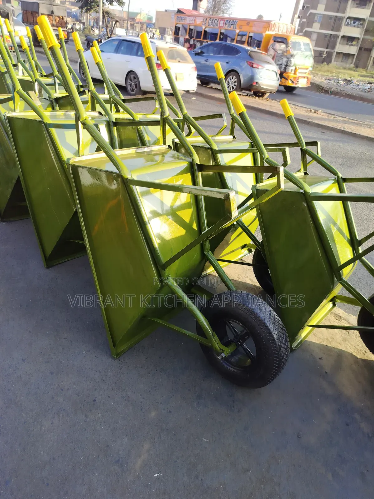 Heavy-Duty Wheelbarrow