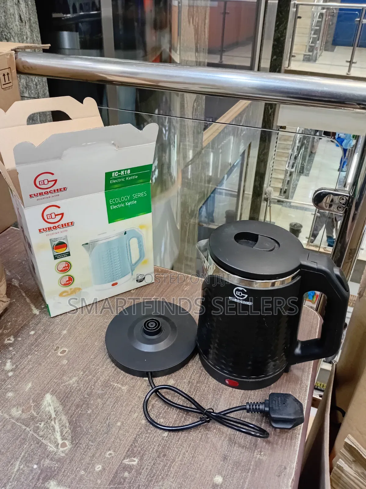 Ecology Series Stainless Steel Electric Kettle