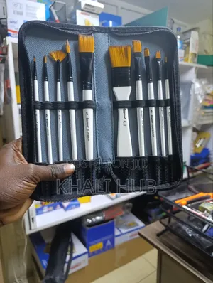 Soft Nylon Paint Brushes for Canvas Acrylic Oil Painting