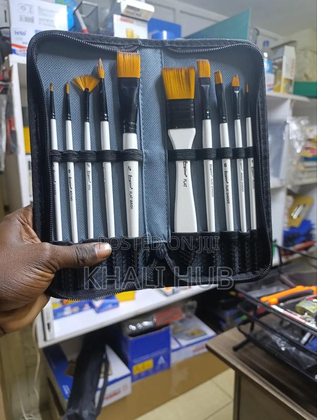 Soft Nylon Paint Brushes for Canvas Acrylic Oil Painting