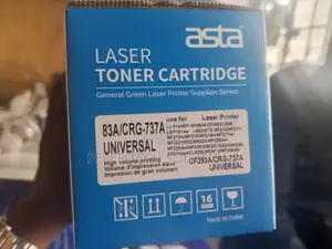 The ASTA CF283A (HP 83A) Compatible Black Laser Toner Cartridge
