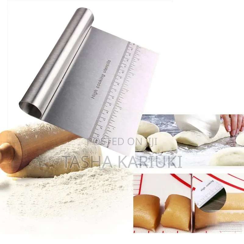 15cm Stainless Steel Dough Cutter/ Scrapper _ Gale