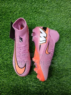 Pink Ankle Boots Superfly 10 Football Hightop Cleats