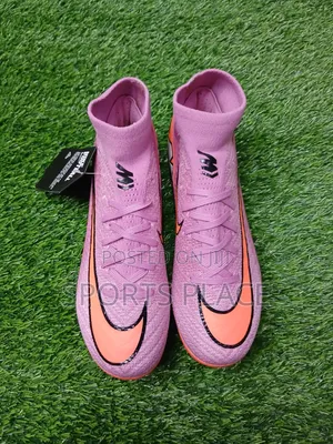Pink Ankle Boots Superfly 10 Football Hightop Cleats