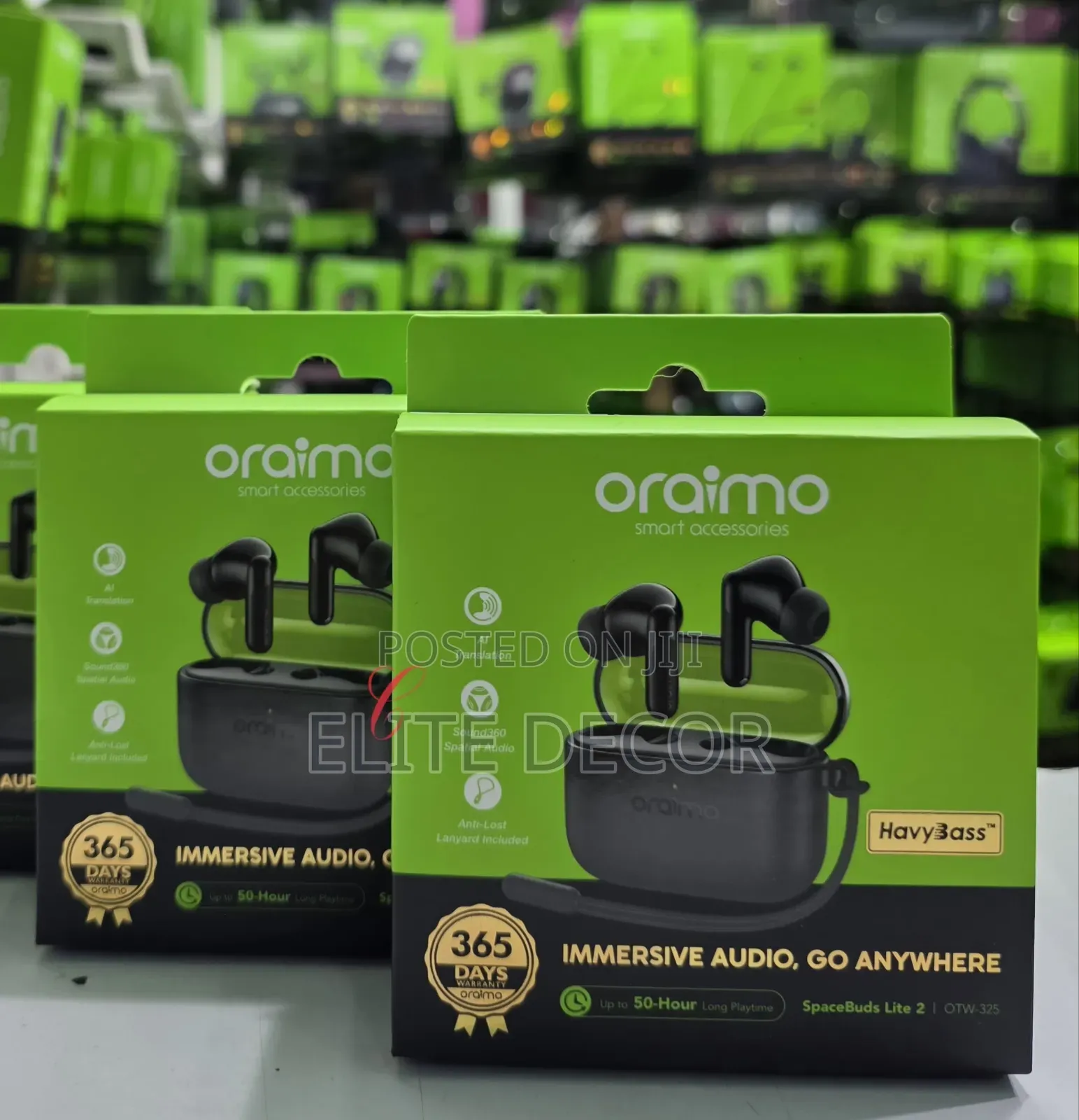 Oraimo SpaceBuds Lite 2 OTW-325S Wireless Earbuds