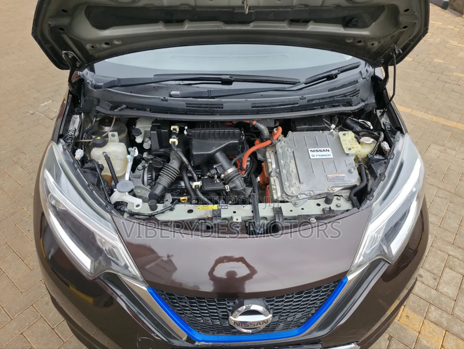 Nissan Note 2017 Burgundy