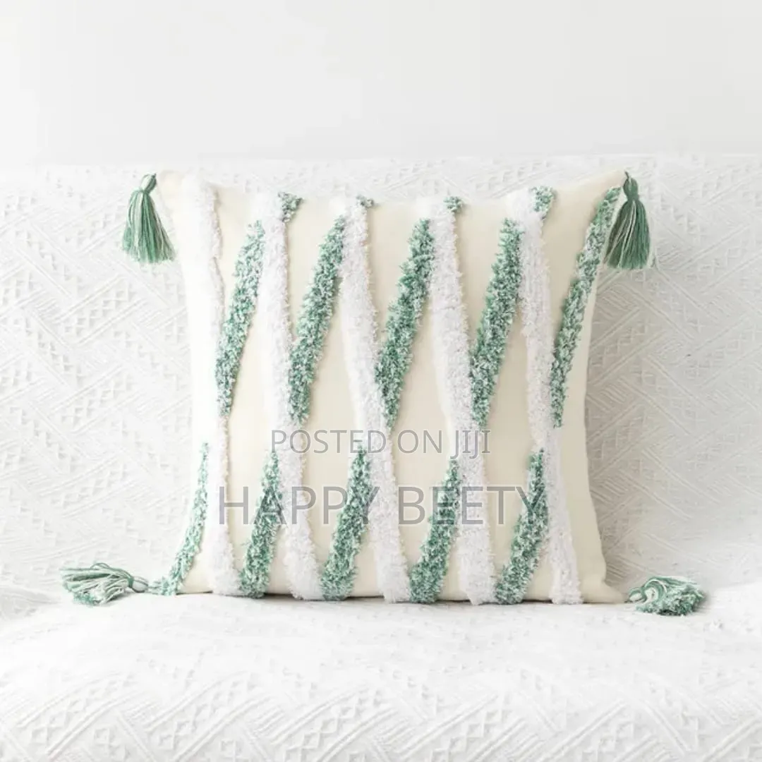 Tufted Boho Cushion Cover