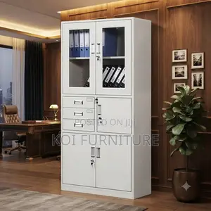 Office Cabinet; Two Doors Steel Office Cabinet for Goods Storage