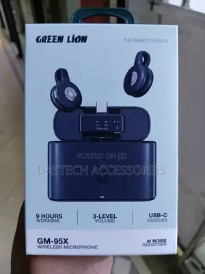 Green Lion GM-95X Wireless Microphone 360° Omnidirectiona.