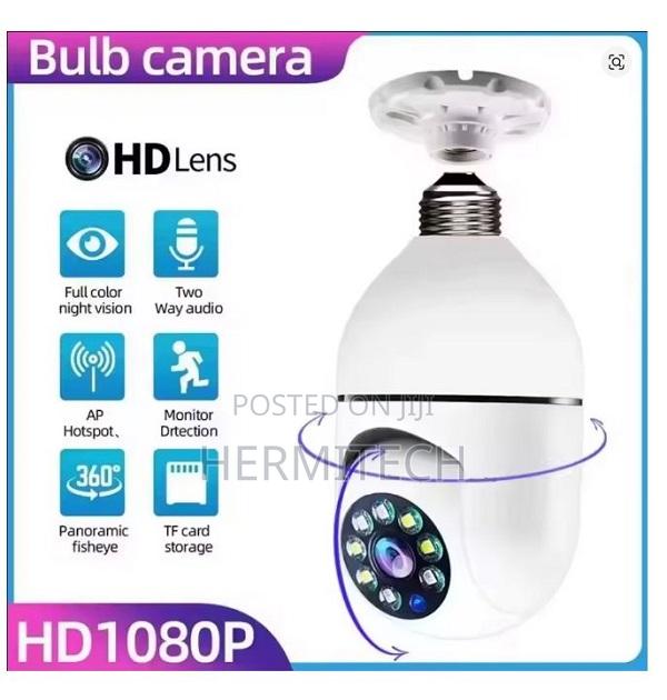 Smart E27 Socket Security Camera, Bulb CCTV Cameras
