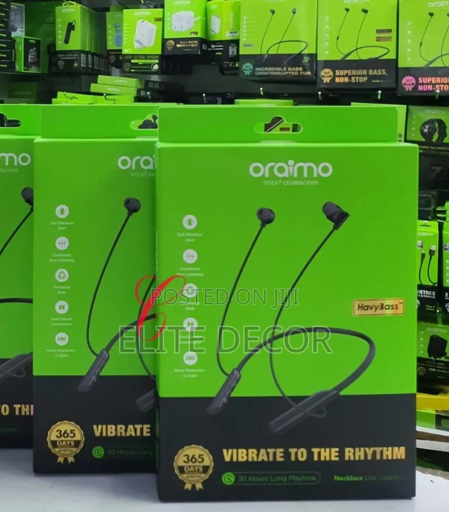 Oraimo Necklace Lite OEB-311 Wireless Neckband Earphones With Call