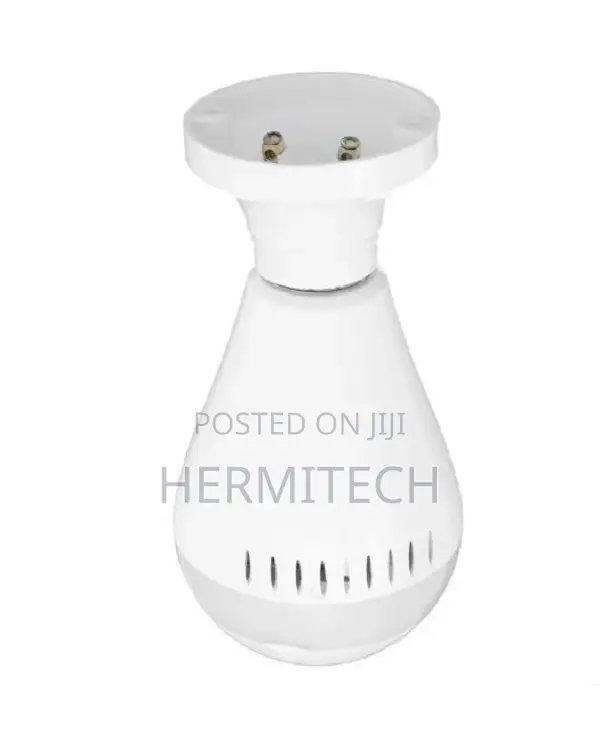 HD Pan and Tilt Bulb Security Camera,360 Tilt Bulb Sd Card Slot,