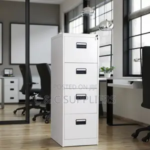 4-Drawer Storage Filing Cabinet.