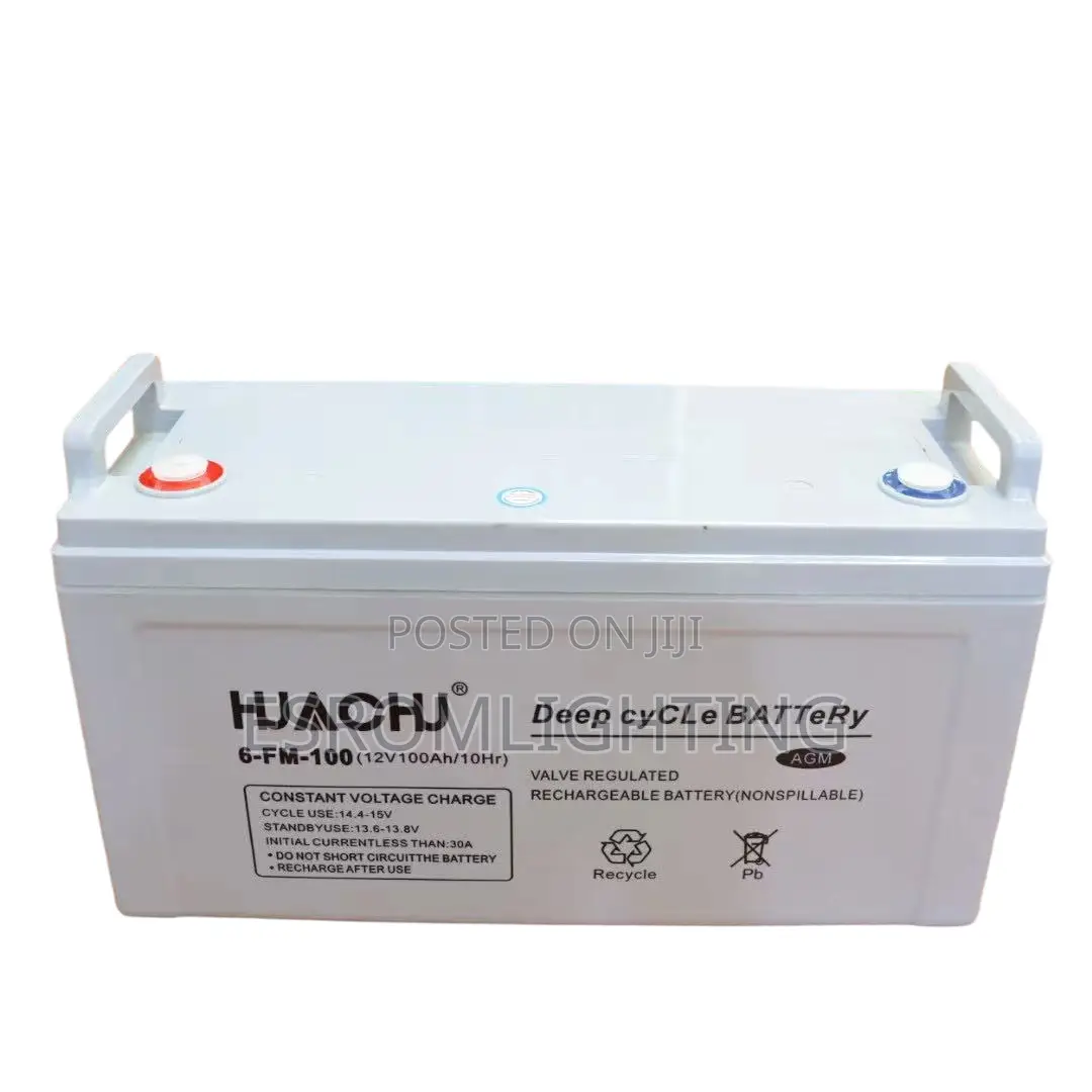 Huachu12V 100AH Solar Kit 120W Solar Panel + 300W Inverter+Gel Battery