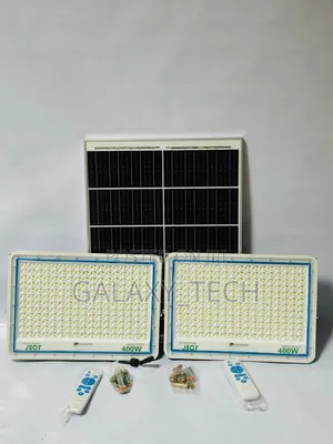 2-in-1 Solar Lights 100W + 100W