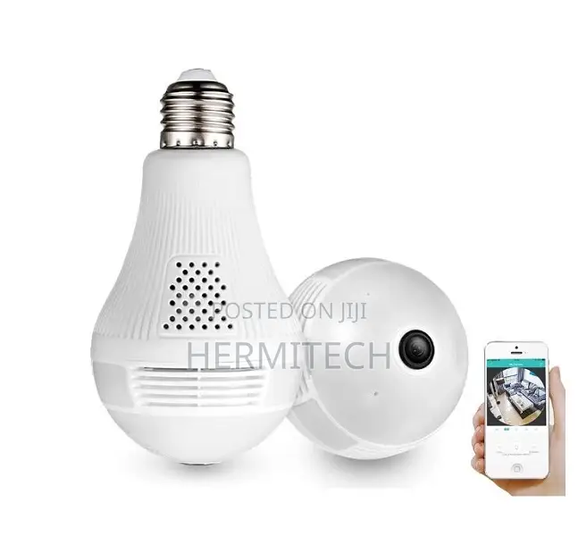 Remote View 360° Bulb Surveillance Camera