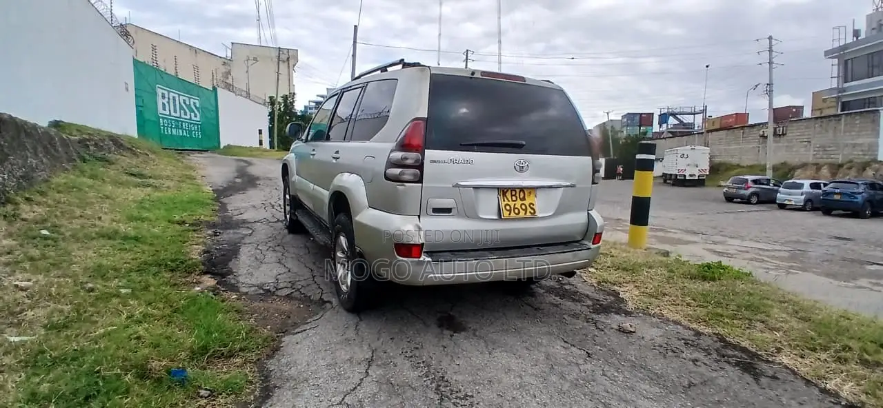 Toyota Land Cruiser 2004 Silver