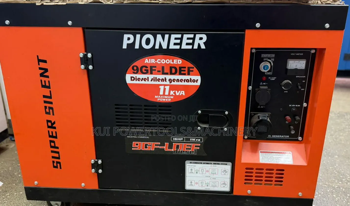 Pioneer 11kva Diesel Silent Generator / 11kva Diesel Generator